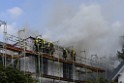 Dachstuhlbrand Koeln Poll Geislarerstr P317